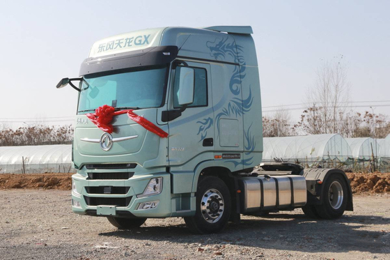 Τρακτέρ Κεφαλή Φορτηγό Eaton 12η Γερέα Dongfeng GX 4 * 2 Μάζα έλξης 35 τόνους 480 ίππους βαρύ φορτηγό