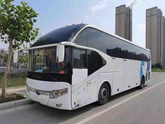 Δεύτερο χέρι Yutong επιβατικό λεωφορείο Zk6122 Μεγάλη χωρητικότητα αποσκευές Weichai κινητήρα 336hp A / C