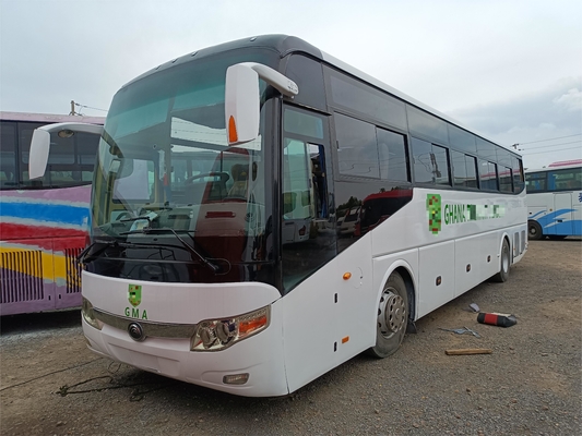 ZK6127 Yutong Χρησιμοποιημένο επιβατικό λεωφορείο / 66 θέσεις Χρησιμοποιημένα πολυτελή λεωφορεία μάρκα Yutong