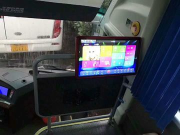 Ηλεκτρονική πόρτα έτους 39 χρησιμοποιημένη καθίσματα λεωφορείων 2013 YUTONG με τον ασφαλή αερόσακο τουαλετών