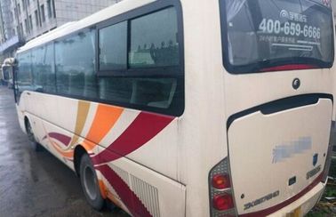 Χειρωνακτικό λεωφορείο τουριστών χεριών 38 χρησιμοποιημένο καθίσματα λεωφορείων ZK6879HAA δεύτερος Yutong