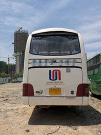 51 τα καθίσματα χρησιμοποίησαν το επίπεδο άσπρο χρώμα λεωφορείων οδήγησης αριστερών πλευρών diesel σειράς ατόμων λεωφορείων υπηρεσιών πόλεων Yutong