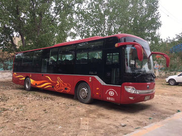 2013 χρησιμοποιημένο λεωφορείο 68 λεωφορείων επιβατών λεωφορείων Yutong ανοίξεων φύλλων έτους ανώτατη ταχύτητα καθισμάτων 100km/H