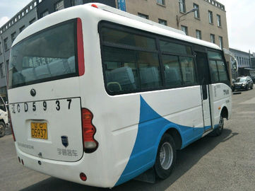 Μίνι χρησιμοποιημένο τουριστηκό λεωφορείο Yutong ZK6608 19 καθισμάτων με τη μηχανή diesel Yuchai