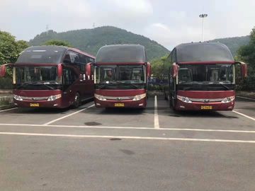 Διακινούμενα χρησιμοποιημένα λεωφορεία 55 diesel Drive 12000 × 2550 × 3890mm Yutong καθισμάτων 2013 ετών LHD