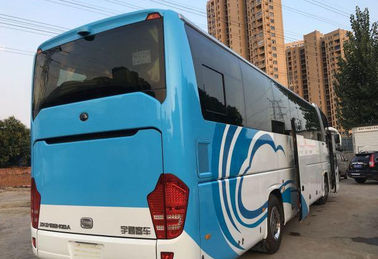 Διπλές πόρτες χρησιμοποιούμενες το έτος 50 λεωφορείων 2015 Yutong καθίσματα με την απόσταση σε μίλια 11000km