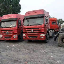Επικεφαλής φορτηγό τρακτέρ φορτηγών 375hp τρακτέρ diesel χρησιμοποιημένο δύναμη για τη μεταφορά