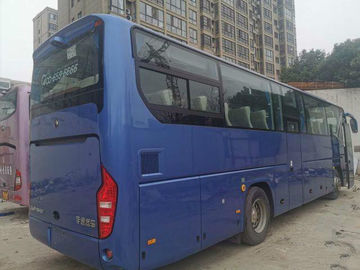 Οι διπλές πόρτες 51 καθίσματα το 2017 χρησιμοποιημένο έτος KINGLONG diesel μεταφέρουν το χρησιμοποιημένο λεωφορείο λεωφορείων με το εναλλασσόμενο ρεύμα