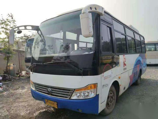ISO Yutong ZK6752D 29 ενιαίες πόρτες πλαισίων χάλυβα λεωφορείων επιβατών καθισμάτων χρησιμοποιημένες LHD