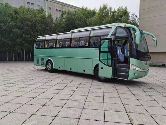 LHD οπίσθιο μηχανών λεωφορείο 47 καθίσματα ZK6100 επιβατών χάλυβα χρησιμοποιημένο πλαίσια