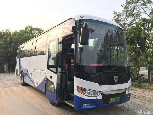 Το λάδι-ηλεκτρικό υβριδικό ηλεκτρικό οχημάτων WP κάθισμα δέρματος πορτών μηχανών 155kw διπλό χρησιμοποίησε το λεωφορείο Zhongtong LCK6101 47Seats λεωφορείων