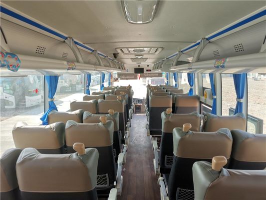 Η αριστερή μηχανή 220kw πλαισίων WP αερόσακων οδήγησης χρησιμοποίησε το λεωφορείο 50 επιβατών χρησιμοποιημένο καθίσματα λεωφορείο Yutong για τις πωλήσεις πρότυπο Zk6119