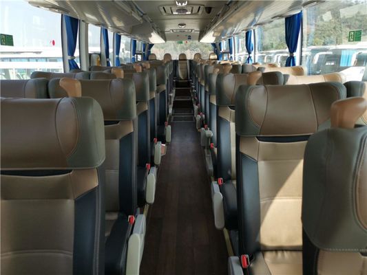 Η αριστερή μηχανή 220kw πλαισίων WP αερόσακων οδήγησης χρησιμοποίησε το λεωφορείο 50 επιβατών χρησιμοποιημένο καθίσματα λεωφορείο Yutong για τις πωλήσεις πρότυπο Zk6119