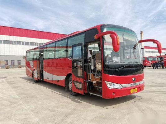 ZK6122 χρησιμοποιημένο εμπορικό σήμα 55 Yutong λεωφορείων λεωφορείων καθισμάτων 2017 χαμηλά VIP καθίσματα πλαισίων χάλυβα μηχανών χιλιομέτρου οπίσθια