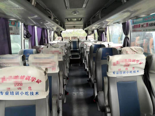 Χρησιμοποιημένα λεωφορεία Zk6858 35 Yutong ενιαίο χρησιμοποιημένο πόρτα λεωφορείο επιβατών πλαισίων χάλυβα καθισμάτων