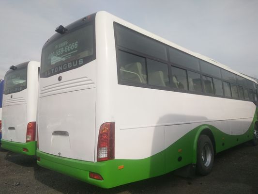 Χρησιμοποιημένο Yutong λεωφορείων χάλυβα λεωφορείο 53 μηχανών πλαισίων μπροστινό χρησιμοποιημένο καθίσματα λεωφορείο λεωφορείων τουριστηκών λεωφορείων για το Κονγκό
