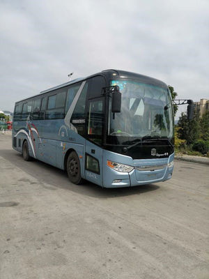2015 έτος 47 χρησιμοποιημένο καθίσματα λεωφορείο LCK6101 λεωφορείων ZHONGTONG με το κλιματιστικό μηχάνημα για τον τουρισμό