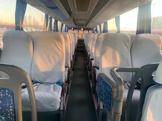 2012 έτος 53 χρησιμοποιημένο καθίσματα λεωφορείο LCK6125H λεωφορείων ZHONGTONG με το κλιματιστικό μηχάνημα για τον τουρισμό