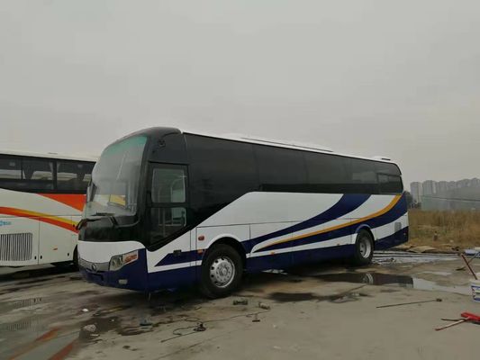 47 καθίσματα χρησιμοποίησαν χρησιμοποιημένο λεωφορείο 2014 οδήγηση RHD λεωφορείων Yutong ZK6107 το λεωφορείο έτους 100km/H