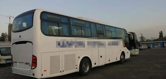 47 καθίσματα χρησιμοποίησαν χρησιμοποιημένο λεωφορείο λεωφορείων Yutong ZK6110 το λεωφορείο μηχανές diesel οδήγησης LHD 2012 ετών 100km/H