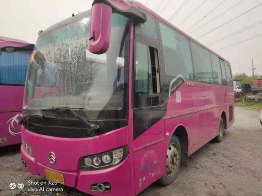 Ο τρέχων χρυσός δράκος XML6807 χρησιμοποίησε το λεωφορείο 33 χρησιμοποιημένη καθίσματα μηχανή diesel λεωφορείων 140kw λεωφορείων κανένα λεωφορείο ατυχήματος LHD