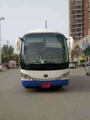 39 καθίσματα χρησιμοποίησαν χρησιμοποιημένο λεωφορείο λεωφορείων Yutong ZK6908 το λεωφορείο 2010 μηχανές diesel οδήγησης LHD έτους