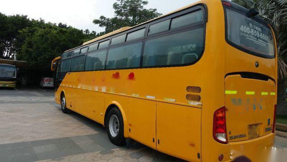 Τα χρησιμοποιημένα καθίσματα λεωφορείων ZK6107 49 Yutong που αφήνονται τα πλαίσια Yuchai αερόσακων οδήγησης οπίσθια μηχανή χαμηλό χιλιόμετρο