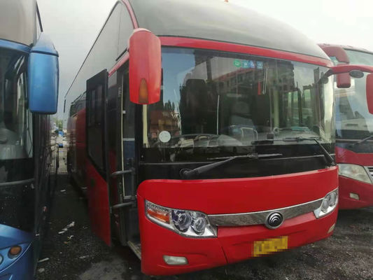 Χρησιμοποιημένα καθίσματα λεωφορείων ZK6127 55 Yutong που αφήνονται τα πλαίσια αερόσακων Seerting την οπίσθια μηχανή ευρο- ΙΙΙ χρησιμοποιημένο τουριστηκό λεωφορείο για την Αφρική