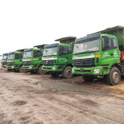 2016 φορτηγά απορρίψεων από δεύτερο χέρι 6X4 FOTON έτους χρησιμοποιημένα Tippers 50 τόνων