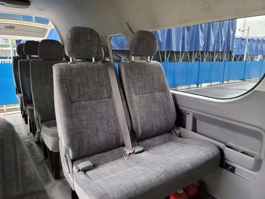 2012 έτος 13 χρησιμοποιημένο Hiace μίνι λεωφορείο της Toyota βενζίνης καθισμάτων με την υψηλή στέγη καθισμάτων πολυτέλειας για την επιχείρηση
