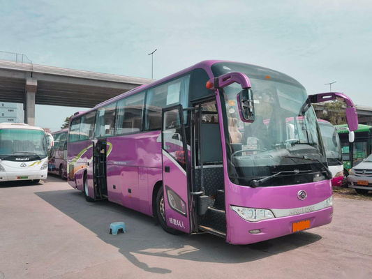 Το χρησιμοποιημένο λεωφορείο XMQ6117 44 Kinglong καθισμάτων οπίσθια πλαίσια αερόσακων πορτών μηχανών διπλά χρησιμοποιούμενα προγυμνάζει/τουριστηκό λεωφορείο