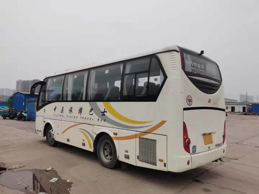 2013 έτος 35 χρησιμοποιημένο καθίσματα λεωφορείο λεωφορείων KLQ6808 χρησιμοποιημένο λεωφορείο με τις μηχανές diesel οδήγησης LHD