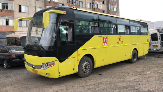 51 τα καθίσματα χρησιμοποίησαν χρησιμοποιημένο λεωφορείο 2012 οδήγηση LHD λεωφορείων Yutong ZK6107 το λεωφορείο έτους 100km/H ΚΑΝΈΝΑ ατύχημα