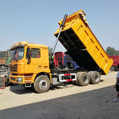 Χρησιμοποιημένο βαρύ φορτηγό 340 ιπποδύναμη 6X4 5.6m φορτηγό εκφορτωτών SX3255DR384 Shacman F3000