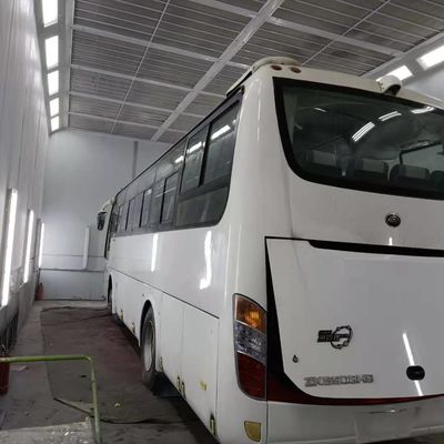 39 καθίσματα χρησιμοποιημένο ZK6908 YutongBus χρησιμοποίησαν το λεωφορείο λεωφορείων μηχανές diesel οδήγησης LHD 2013 ετών