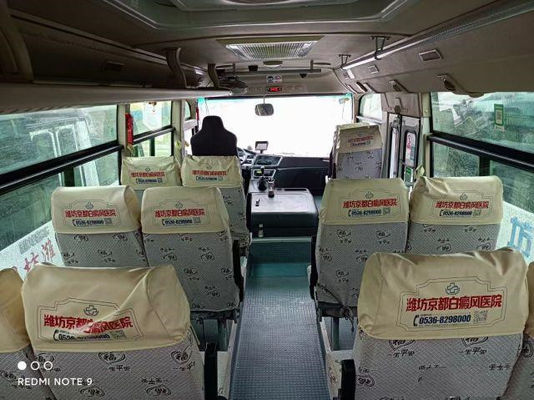 Το χρησιμοποιημένο λεωφορείο 22 Dongfeng καθίσματα χρησιμοποίησε τη μίνι λεωφορείων EQ6660 Weichai μηχανών 96kw το 2020 καλή συνθήκη χιλιομέτρου έτους χαμηλή