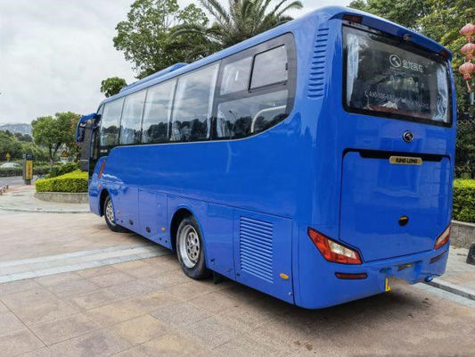 Χρησιμοποιημένο πρότυπο XMQ6859 εμπορικό σήμα Kinglong 35 τουριστηκών λεωφορείων ευρο- ΙΙΙ χρησιμοποιημένο μίνι λεωφορείο χιλιομέτρου καθισμάτων χαμηλό