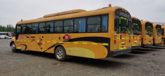 Χρησιμοποιημένο χρησιμοποιημένο λεωφορείο σχολικό λεωφορείο 7435x2270x2895mm YUTONG γενική διάσταση με τη μηχανή diesel