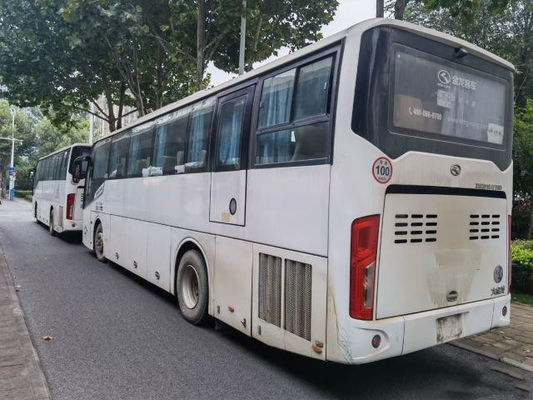 Το χρησιμοποιημένο χαμηλό χιλιόμετρο λεωφορείων Kinglong χρησιμοποίησε το λεωφορείο λεωφορείων για την Αφρική 50 ενιαία πόρτα πρότυπο XMQ6112 καθισμάτων