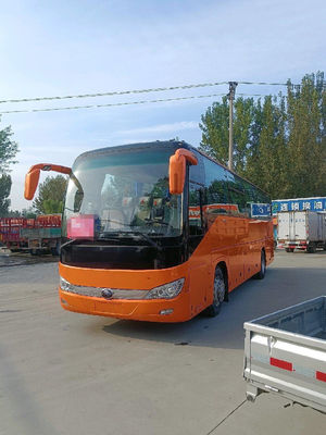 2016 έτος 53 τα καθίσματα διπλασιάζουν χρησιμοποιημένα λεωφορεία Yutong πορτών τα Zk6119 με το κλιματιστικό μηχάνημα κανένα ατύχημα