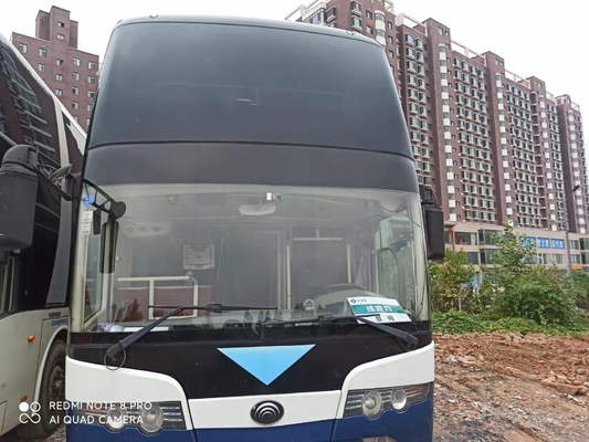 Ταξίδι λεωφορείων Yutong 68 καθισμάτων χρησιμοποιούμενο αριστερό έτος οδήγησης 2013 diesel λεωφορείων ZK6146 επιβατών