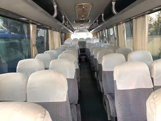 2010 έτος 53 χρησιμοποιημένη καθίσματα οδήγηση μηχανών diesel λεωφορείων λεωφορείων Yutong ZK6127 χρησιμοποιημένη λεωφορείο LHD