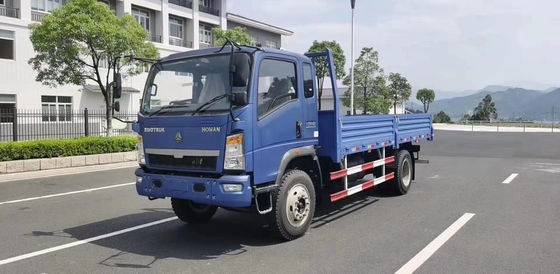 Φορτηγό φορτίου τρόπου Drive φορτηγών 4x2 φορτίου από δεύτερο χέρι HOWO 140HP