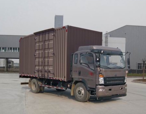 Χρησιμοποιημένο φορτηγό φορτηγών φορτηγών φορτίου Howo 118Hp τρόπου Drive Howo Sinotruk 4x2