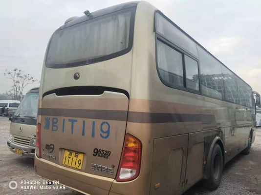 Λεωφορείο ZK6110 51 καθίσματα 2013 έτος RHD Yutong χρήσης που οδηγεί το χειρωνακτικό χρησιμοποιημένο πετρελαιοκίνητο λεωφορείο για τον επιβάτη