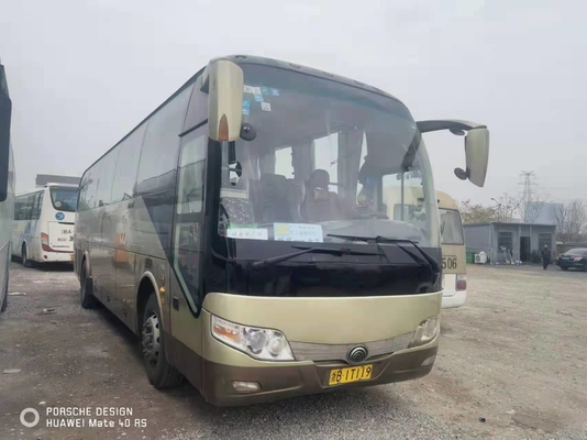 Λεωφορείο ZK6110 51 καθίσματα 2013 έτος RHD Yutong χρήσης που οδηγεί το χειρωνακτικό χρησιμοποιημένο πετρελαιοκίνητο λεωφορείο για τον επιβάτη