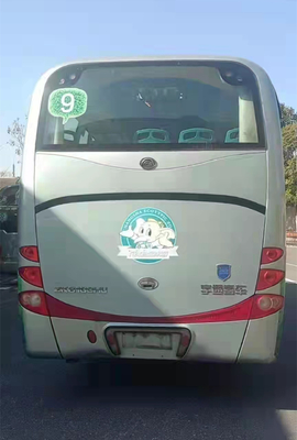 46 καθίσματα 2015 έτος Yutong ZK6100 χρησιμοποίησαν την οδήγηση 100km/H λεωφορείων LHD λεωφορείων
