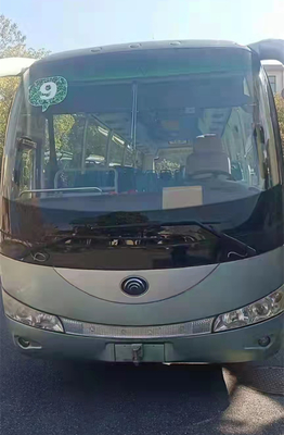 46 καθίσματα 2015 έτος Yutong ZK6100 χρησιμοποίησαν την οδήγηση 100km/H λεωφορείων LHD λεωφορείων