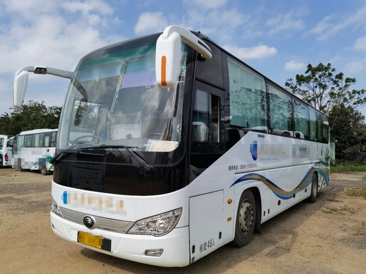 2019 έτος 48 χρησιμοποιημένα λεωφορεία Yutong καθισμάτων Zk6119 με το νέο κάθισμα 40000km χρησιμοποιημένη απόσταση σε μίλια πολυτέλεια λεωφορείων τουριστηκών λεωφορείων