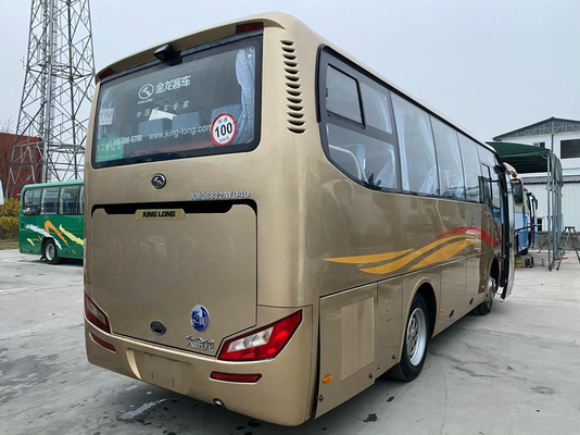 Χρησιμοποιημένο πολυτέλεια λεωφορείο 31 τουριστηκών λεωφορείων XMQ6802 Kinglong μηχανή Yuchai καθισμάτων